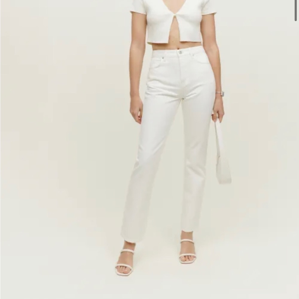 Cynthia High Rise Straight Jeans - Picture 2 of 13